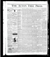 Acton Free Press (Acton, ON), July 4, 1878