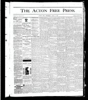 Acton Free Press (Acton, ON), July 11, 1878