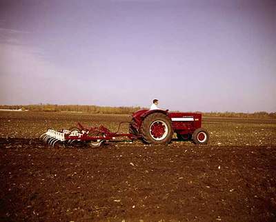 Cultivating a Field, Selkirk, MB