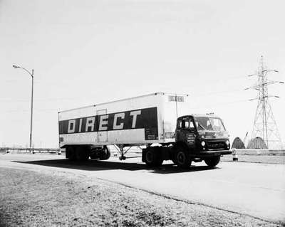 Tractor Trailer Transport Truck