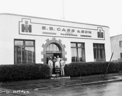 E.B. Gass and Son Dealership, Regina, Saskatchewan.