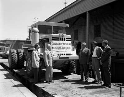 First Canadian Payhauler to leave Hamilton, Ontario.