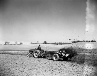 Manure Spreading.