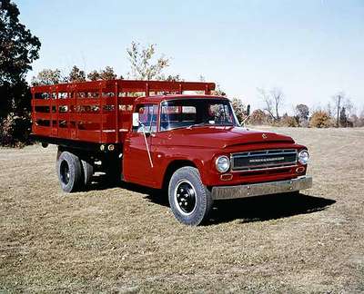 IHC Truck, model 1300, with a Stake body.