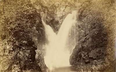 Waterfall in Dunrobin Glen