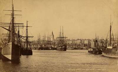 Aberdeen Harbour from Docks-Gates