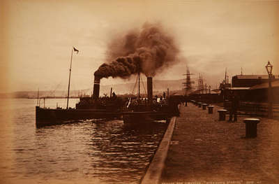 Princess Pier, Greenock, &quot;River Boats Starting&quot;