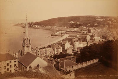 Rothesay from the Chapel Hill