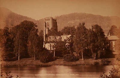 Dunkeld Cathedral from River