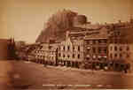 Edinburgh Castle from Grassmarket