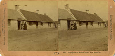 Birthplace of Robert Burns, Ayr, Scotland