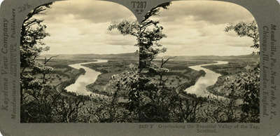 Overlooking the Beautiful Valley of the Tay, Scotland