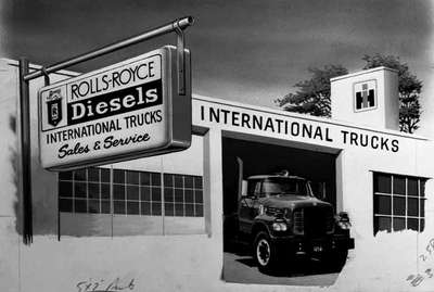 Rolls-Royce Diesels and International Trucks Sales and Service.