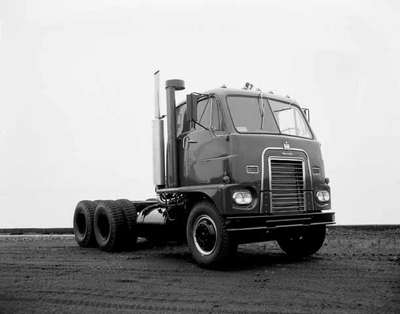 An IHC Rolls Royce Diesel truck.