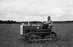 An IHC TC-5 crawler tractor.