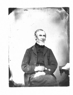 Portrait of John A. Davidson, one of the organizers of Knox Church.