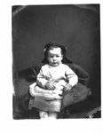 Portrait of Sarah Keith, of Grand Rapids, as a young child.