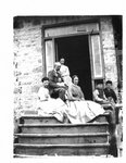 Portrait of the Philip family at their home in Fergus.