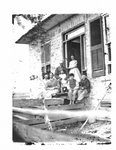 Portrait of the Philip family at their home in Fergus.