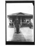 Portrait of John Mathews, age 95, at Santa Catalina Island.