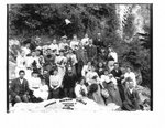 Group portrait of the Harkness Mission Circle, Elora.