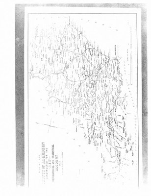 Map of Aberdeenshire, Scotland, 1875, from A. Smith’s New Topographical and Statistical Account.