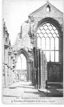 View of Hollyrood Palace, North Aisle, by J. Valentine, photographer, Dundee.