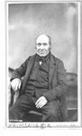 Portrait of an unidentified man, seated.