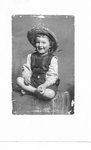 Portrait of an unidentified child, seated.