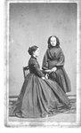 Portrait of an unidentified woman and young girl, by M.& M. Dow’s Photographic Galleries, Ogdensburgh, N.Y.