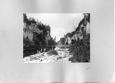 The Grand River at Elora.