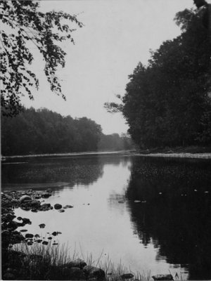 The Grand River, near Elora, Ontario.