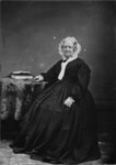 Portrait of an unidentified woman, seated.