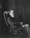 Portrait of an unidentified man, seated.