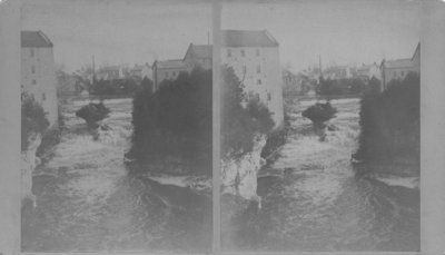 View of the Elora Mill, and the Tooth of Time.