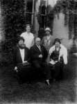 Group portrait of 5 unidentified people ...