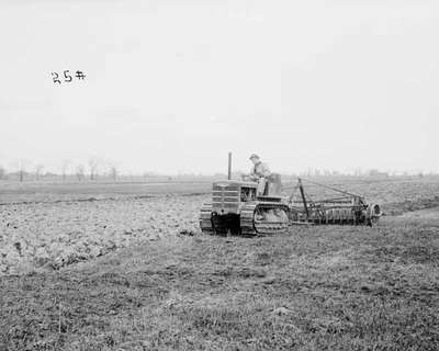 Disking / Ploughing [Plowing] a Field