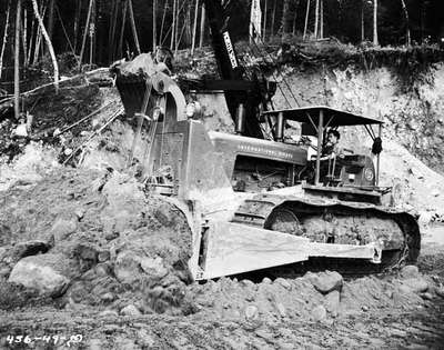 Crawler Tractor Used for Road Construction