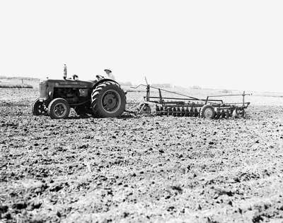 Disking / Ploughing [Plowing] a Field