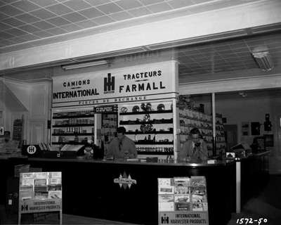 Interior of a Farm Dealership, Sainte-Rose-du-Dégelé, QC