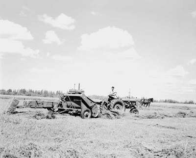 Baling Hay