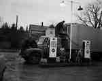 Unidentified Men Servicing a Truck, Vineland, ON