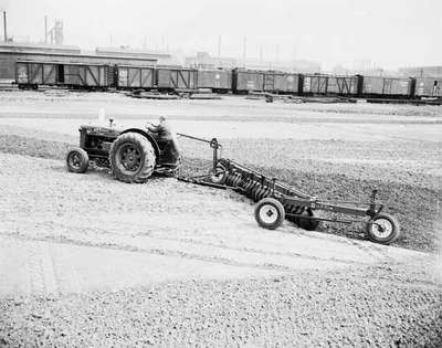 Disking / Ploughing [Plowing] a Field