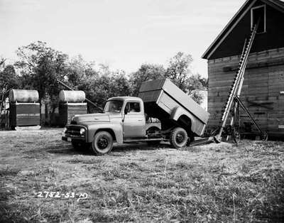 Storing Grain, Alexander, MB