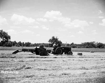 Baling Hay