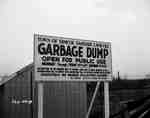 Garbage Dump Sign, Simcoe, ON
