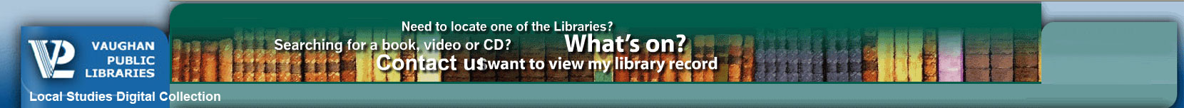 Vaughan Public Libraries Local Studies