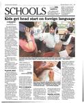 Kids get head start on foreign language