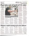 Plant takes not of meds in U.S. Water