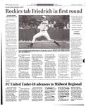 Rockies tab Friedrich in first round